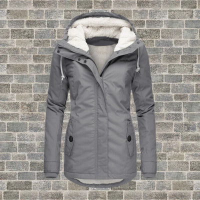 Jenna ™ - Women's Warm Cotton Sherpa Hoodie